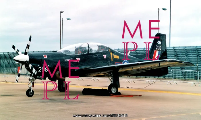 : Short Tucano T.1 ZF209 : Short Tucano T.1 ZF209
