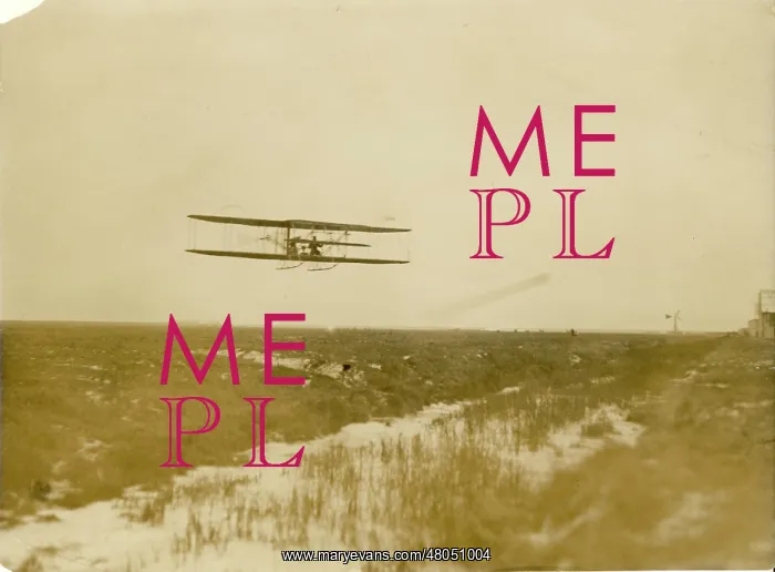 : Short-Wright biplane at Eastchurch in 1909 : Short-Wright biplane at Eastchurch in 1909