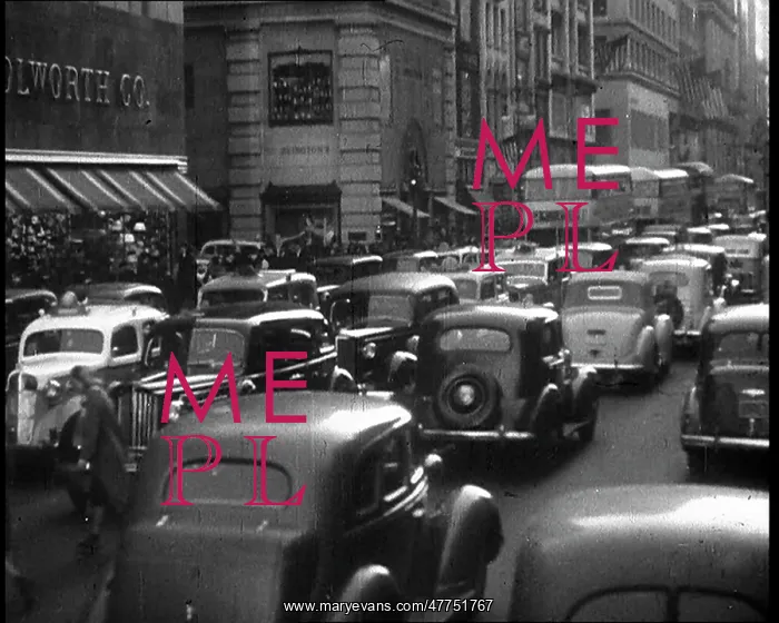 : Shot of Congested Streets in New York City : Shot of Congested Streets in New York City