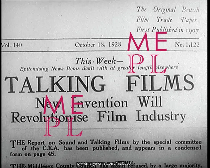: A Shot of a Kinematograph Weekly. Headline : A Shot of a Kinematograph Weekly. Headline