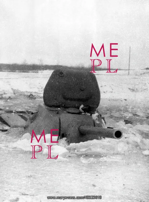 : Shot down Russian tank T 34, 1941 : Shot down Russian tank T 34, 1941