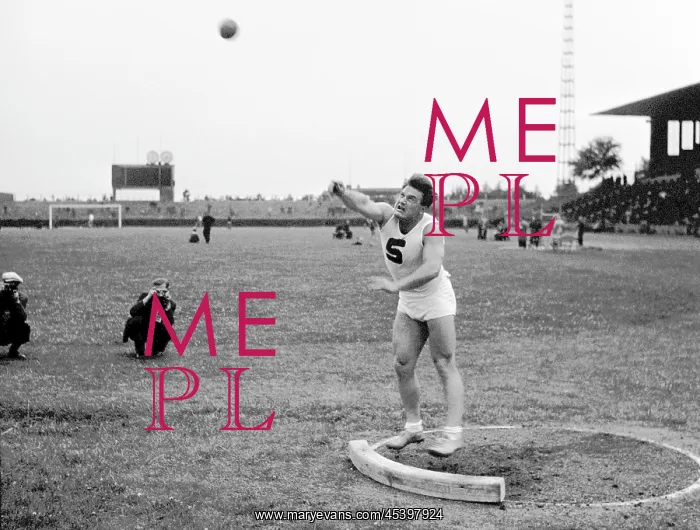 : Shotputter : Shotputter