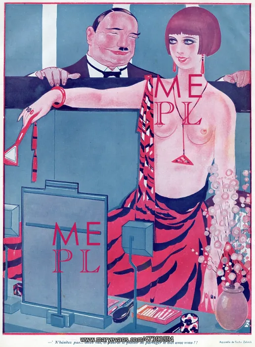 : SHOWGIRL AND ADMIRER : SHOWGIRL AND ADMIRER