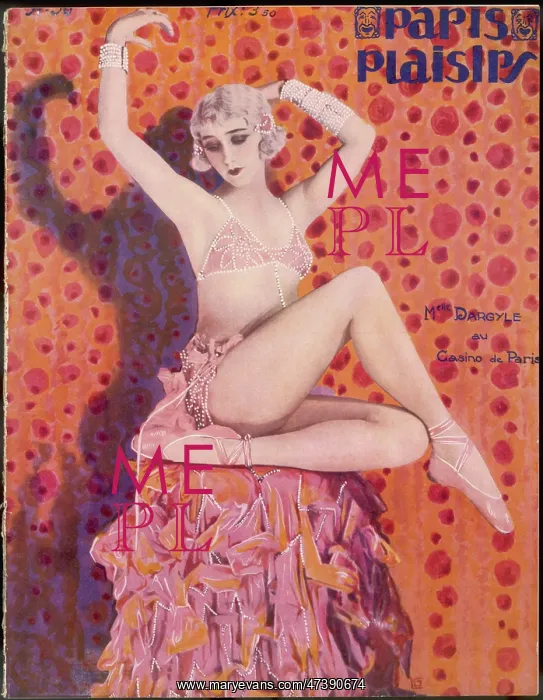 : SHOWGIRL DARGYLE, 1927 : SHOWGIRL DARGYLE, 1927