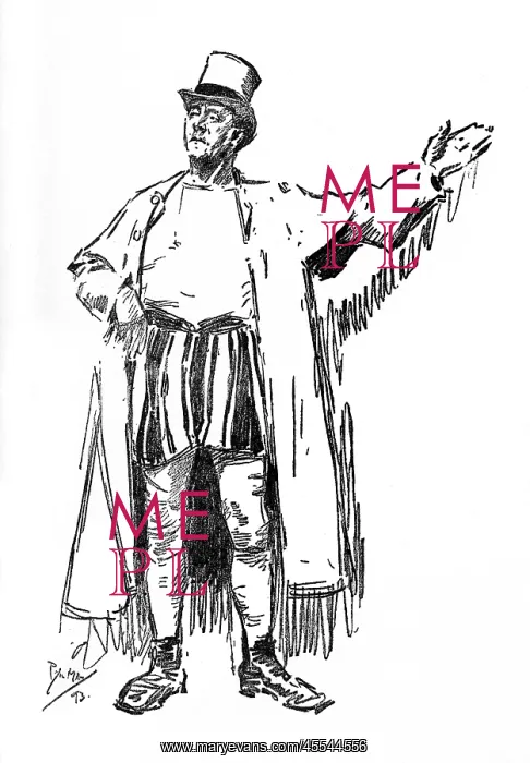 : The Showman - An Extinct Type. - character portrait : The Showman - An Extinct Type. - character portrait
