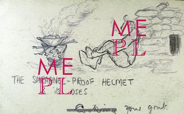 : THE SHRAPNEL-PROOF HELMET & ITS USES : THE SHRAPNEL-PROOF HELMET & ITS USES