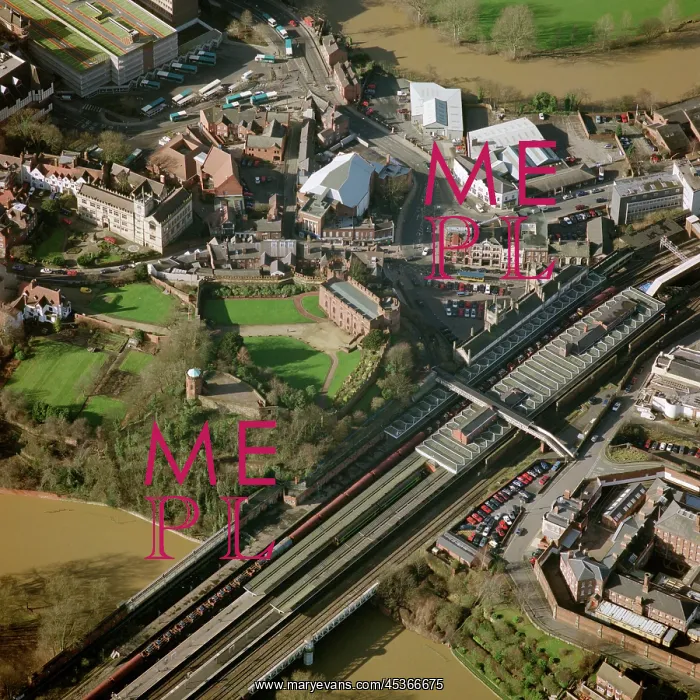 : Shrewsbury Castle and station : Shrewsbury Castle and station