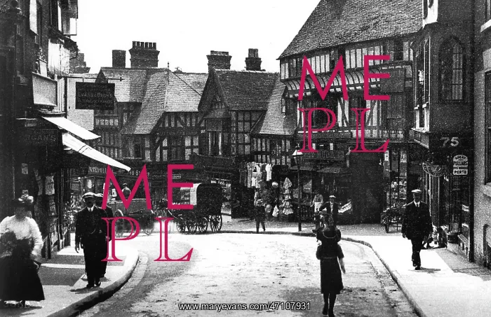  : Shrewsbury Wyle Cop early 1900s
