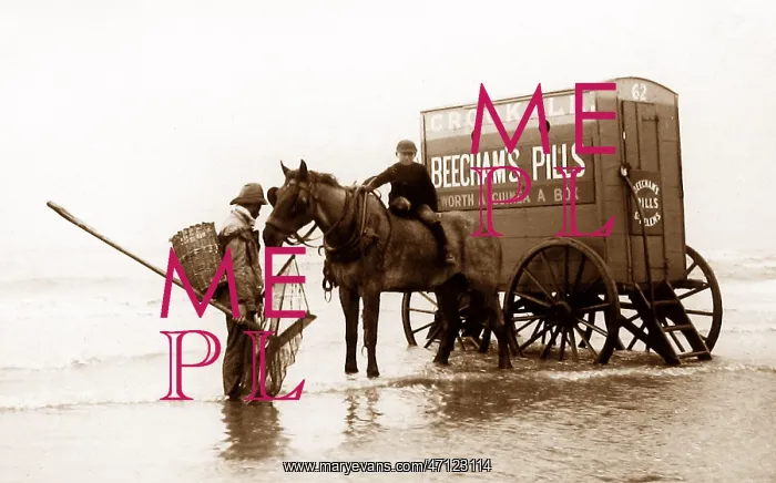  : Shrimping, Blackpool in 1890