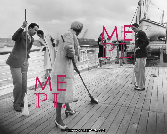  : Shuffleboard Aboard the MS Vulcania