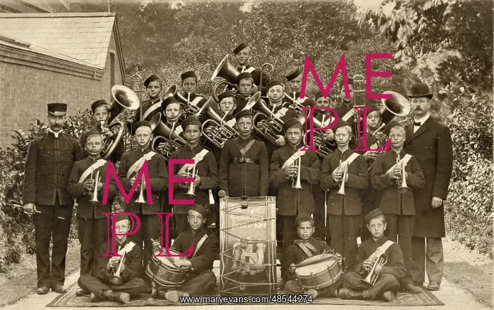 : Shustoke Industrial School Band, Coleshill, Birmingham : Shustoke Industrial School Band, Coleshill, Birmingham