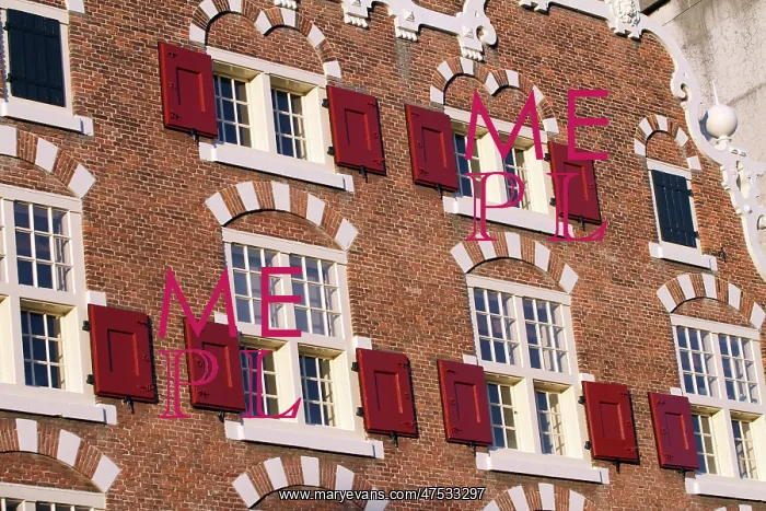  : Shuttered windows in Amsterdam