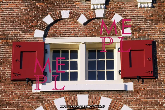  : Shuttered windows in Amsterdam