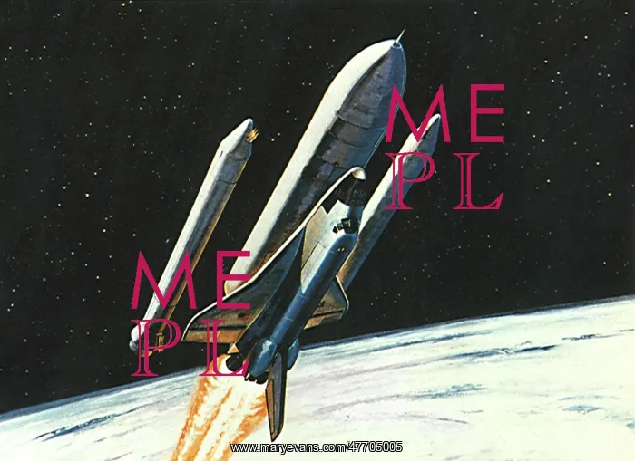 : Shuttle with Rockets : Shuttle with Rockets
