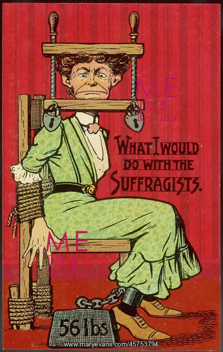 : SHUTTNG UP SUFFRAGETTE : SHUTTNG UP SUFFRAGETTE
