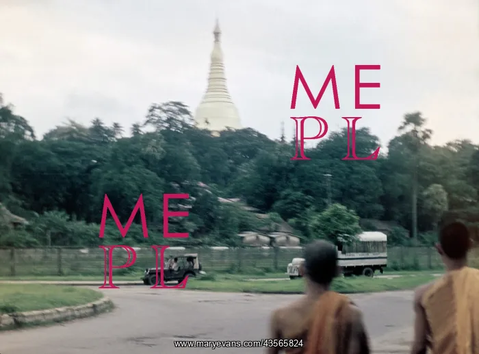: Shwedagon Pagoda - Rangoon : Shwedagon Pagoda - Rangoon