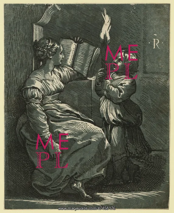 : Sibyl reading a book : Sibyl reading a book