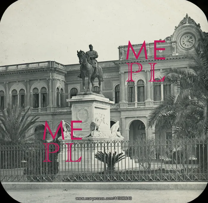 : Sicily - Victor Emmanuel Statue : Sicily - Victor Emmanuel Statue