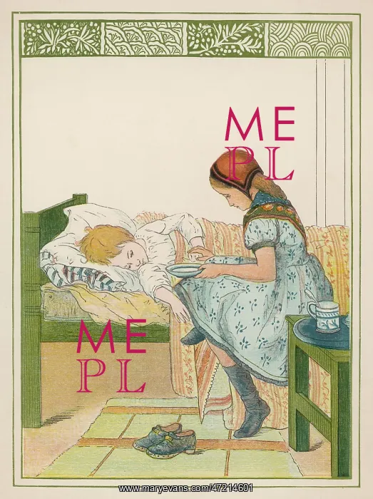 : SICK CHILD & GIRL NURSE