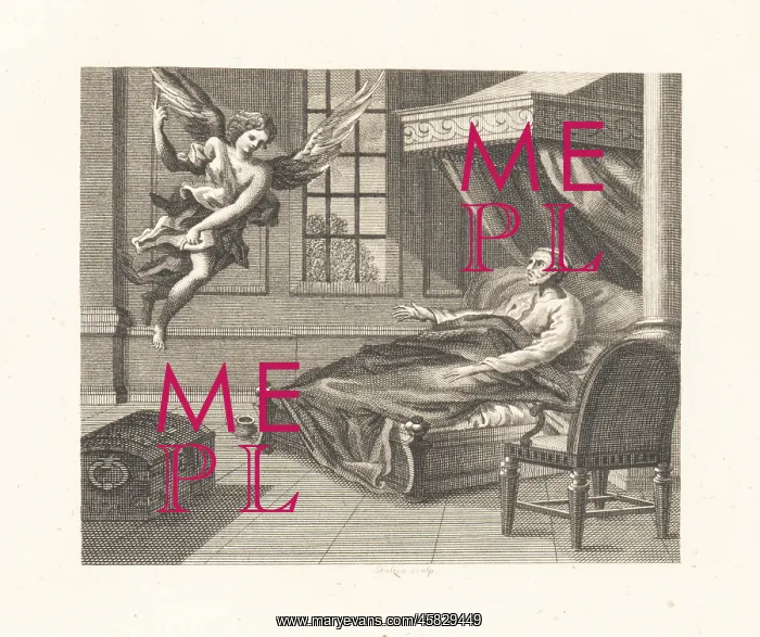 : The Sick Man and the Angel : The Sick Man and the Angel