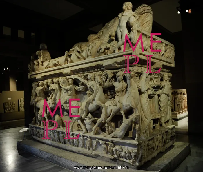: Sidamara Sarcophagus. 2nd-3rd century AD : Sidamara Sarcophagus. 2nd-3rd century AD