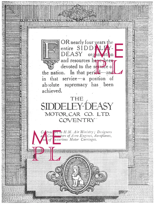 : Siddeley-Deasy Aero Engines & Aircraft : Siddeley-Deasy Aero Engines & Aircraft
