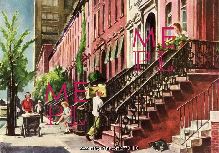  : Sidewalk in City