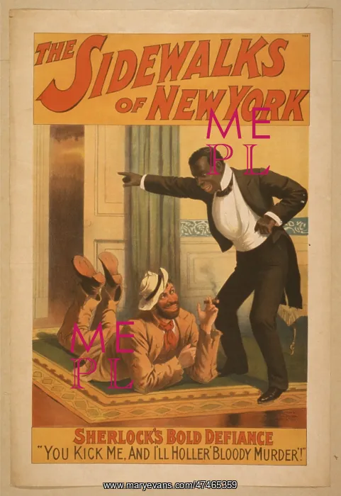  : The sidewalks of New York