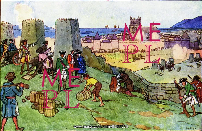 : Siege of Derry by Jacobite forces : Siege of Derry by Jacobite forces