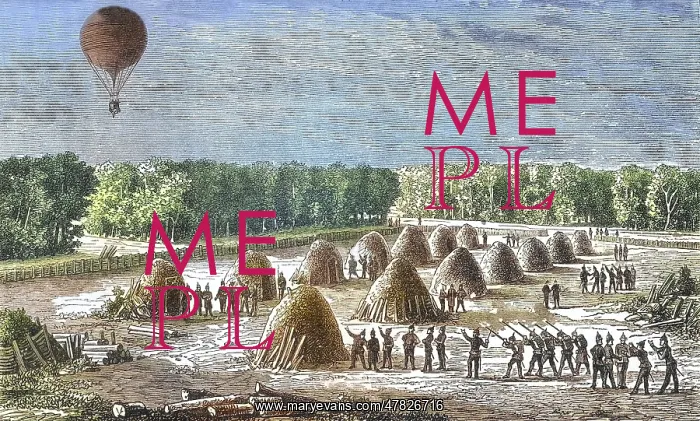: Siege of Paris, Hydrogen Balloon, 1870 : Siege of Paris, Hydrogen Balloon, 1870