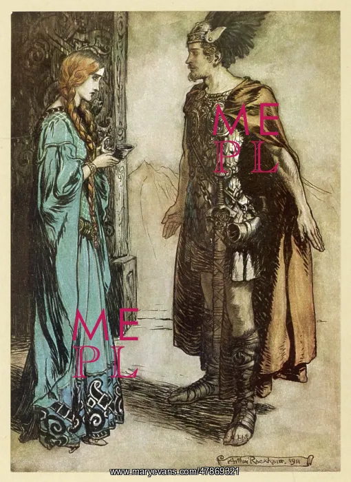 : Siegfried Drinks Potion : Siegfried Drinks Potion