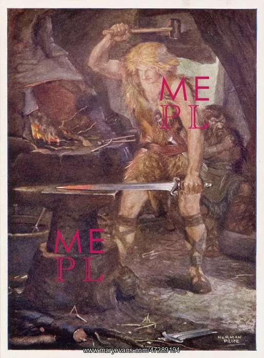 : SIEGFRIED FORGES NOTUNG : SIEGFRIED FORGES NOTUNG