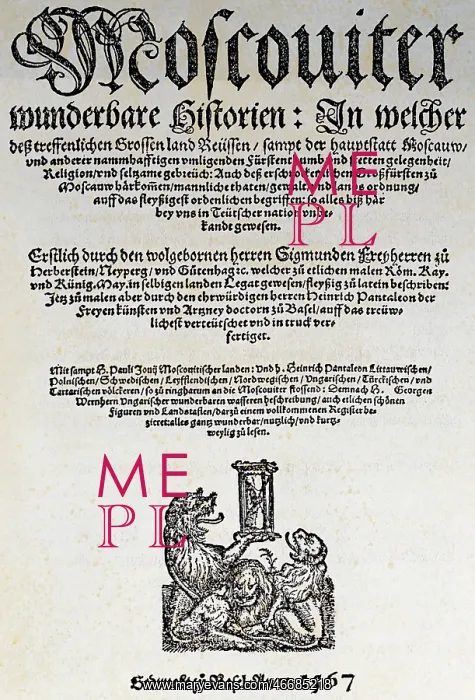 : Siegmund von Herberstein : Siegmund von Herberstein