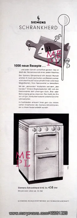 : Siemens cooker advert : Siemens cooker advert