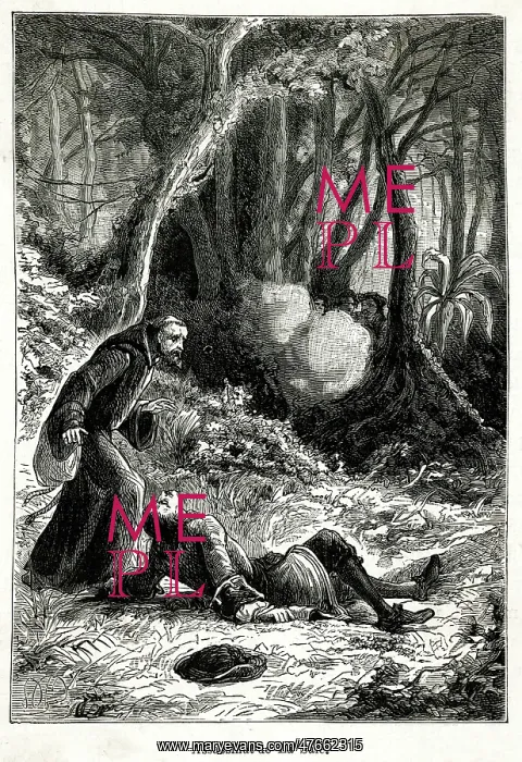 : Sieur de La Salle assassinated by his own men : Sieur de La Salle assassinated by his own men
