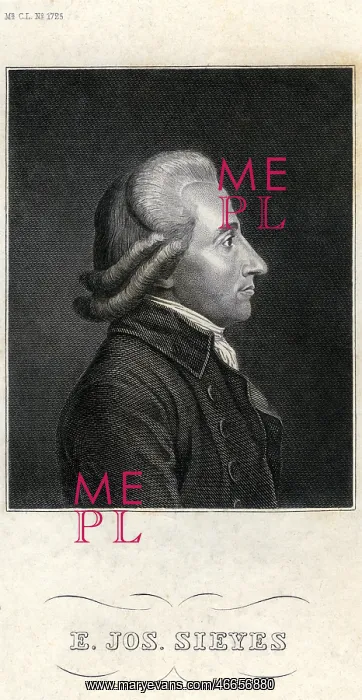 : Sieyes, Emmanuel Joseph, 3.5.1748 - 20.6.1836 : Sieyes, Emmanuel Joseph, 3.5.1748 - 20.6.1836
