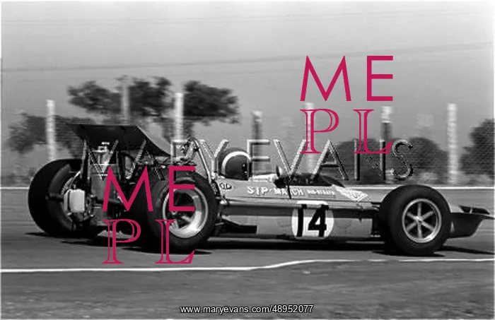 : Siffert in March, Spanish GP, Jarama : Siffert in March, Spanish GP, Jarama