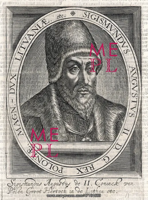 : SIGISMUND II OF POLAND : SIGISMUND II OF POLAND
