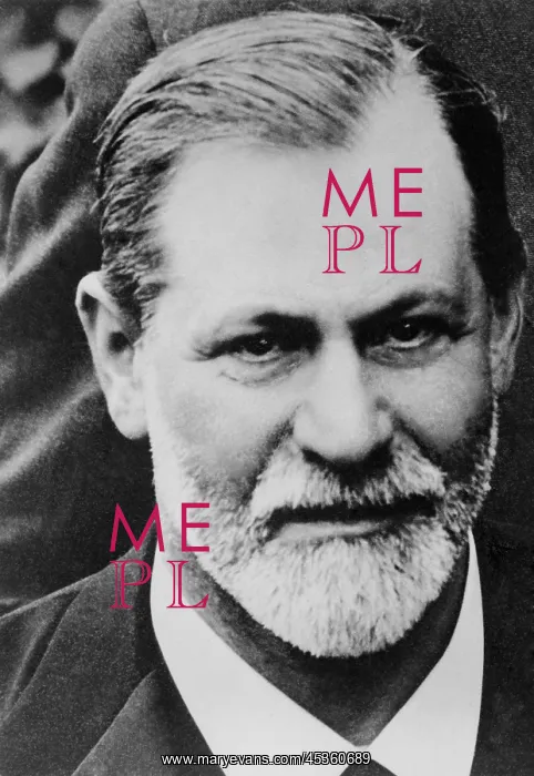 : Sigmund Freud, head and shoulders portrait, 1909 : Sigmund Freud, head and shoulders portrait, 1909