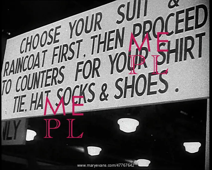 : A Sign at a Clothing Centre in a Demobilisation : A Sign at a Clothing Centre in a Demobilisation