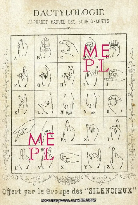 : Sign Language Card : Sign Language Card