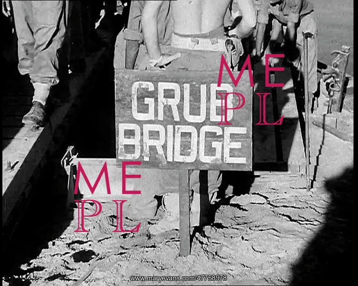 : A Sign Reading - Grub Bridge : A Sign Reading - Grub Bridge