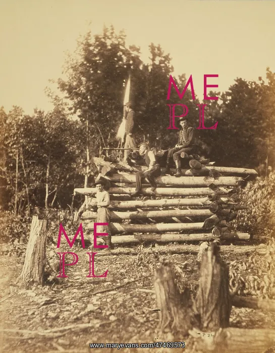 : Signal station on Elk Mountain, Md. overlooking battle-field : Signal station on Elk Mountain, Md. overlooking battle-field