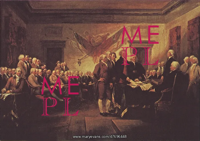: Signing of Declaration 1786 : Signing of Declaration 1786