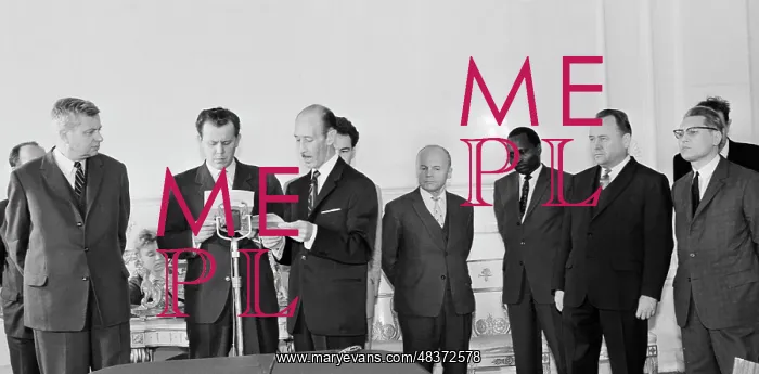 : Signing of Nuclear Test Ban Treaty : Signing of Nuclear Test Ban Treaty