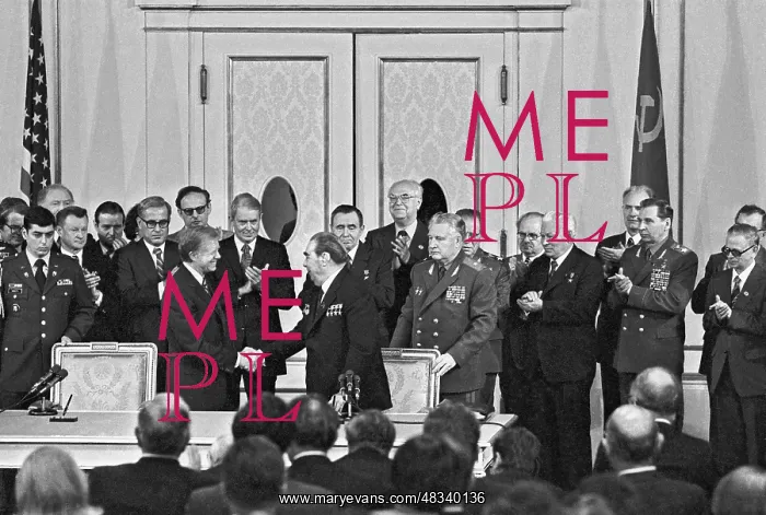 : Signing of Soviet-American documents in Vienna, 1979 : Signing of Soviet-American documents in Vienna, 1979