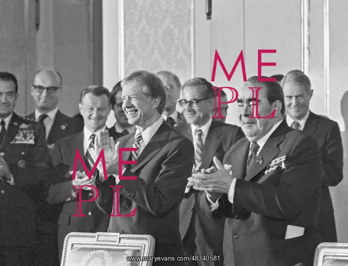 : Signing of Soviet-American documents in Vienna, 1979 : Signing of Soviet-American documents in Vienna, 1979