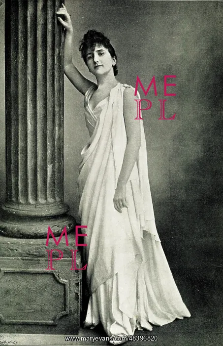 : Sigrid Arnoldson as Baucis in Philemon and Baucis : Sigrid Arnoldson as Baucis in Philemon and Baucis