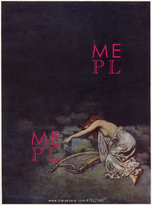: Silence, Edgar Allan Poe, Dulac illustration : Silence, Edgar Allan Poe, Dulac illustration
