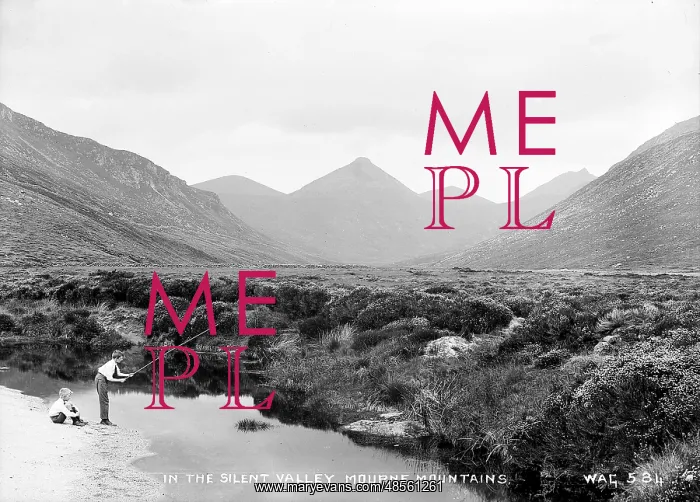 : In the Silent Valley, Mourne Mountains : In the Silent Valley, Mourne Mountains